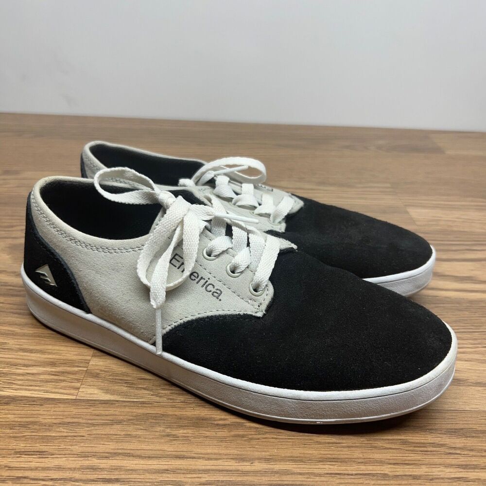Emerica Men Shoes "The Romero Laced" Black/Grey/White Size‎ EU 39 US 7